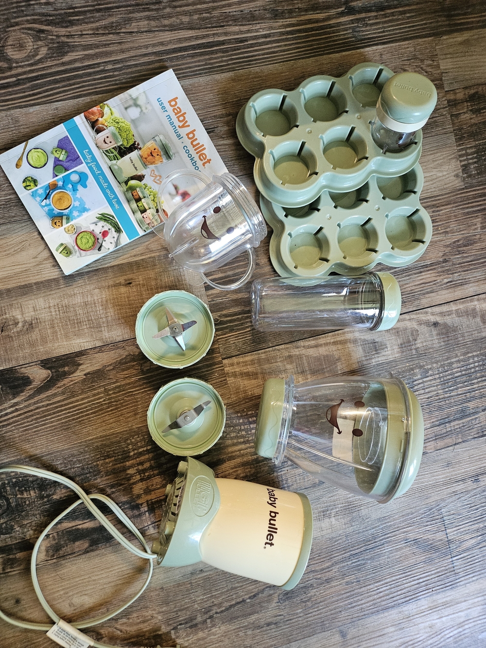 Baby Bullet Baby Food Maker Set - Sage Green